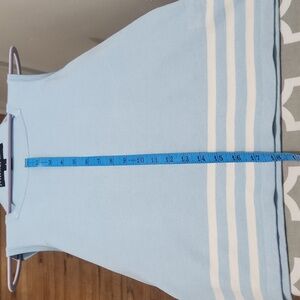 Josephine Chaus Sleeveless Silk top Riviera Blue Small